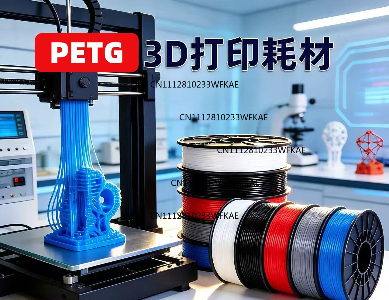 Petg Filament - Consommables d'impression 3D, fil PETG adapté
