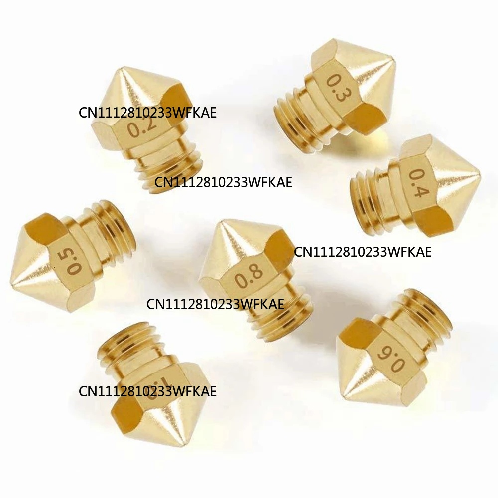 Printer Nozzle - 5 buses d'extrusion MK10 M6 en