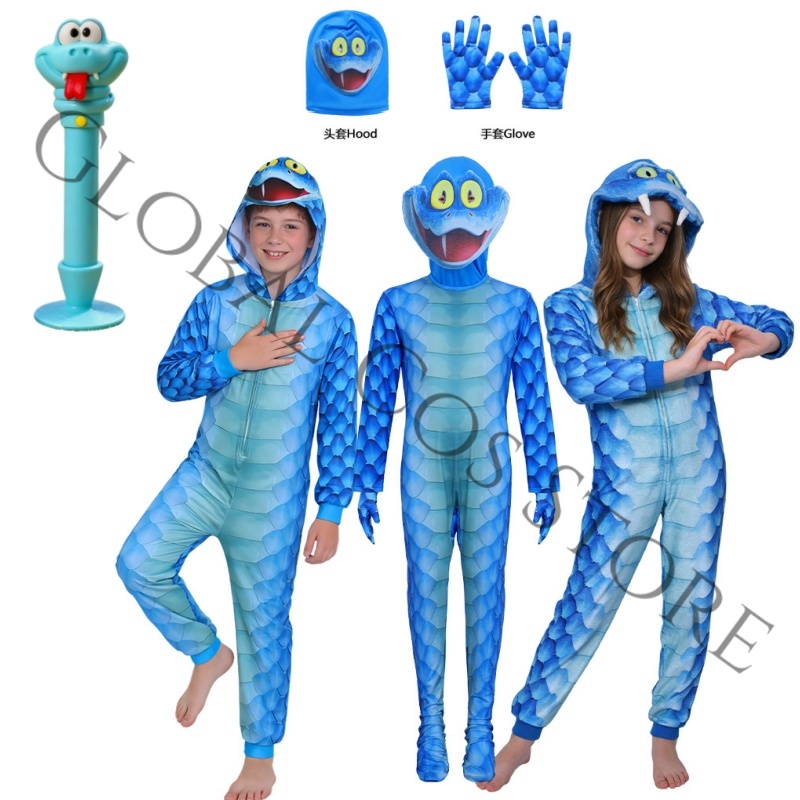 Cobra Extruder - Costume de cosplay Zootopia Gary le