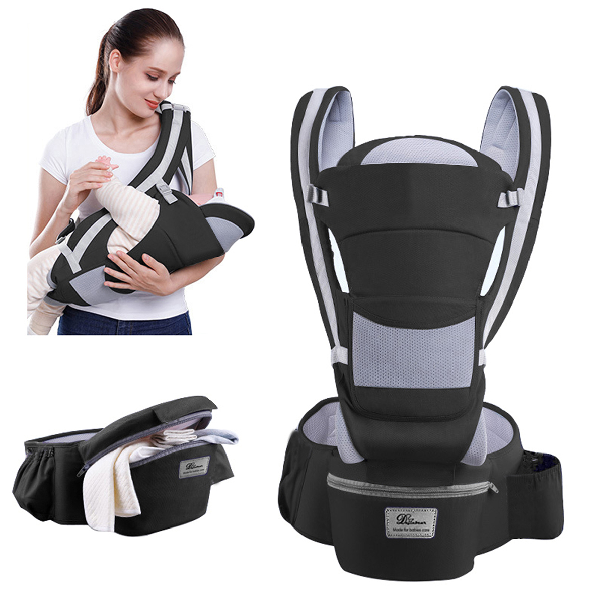 Carriage Bed - Sac à dos Kangourou Ergonomique pour