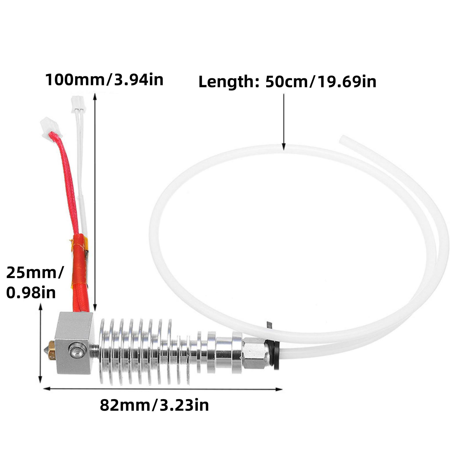 Kit Hotend V5 J-Head 0,4 mm 12 - Filament 1.75 avis et prix