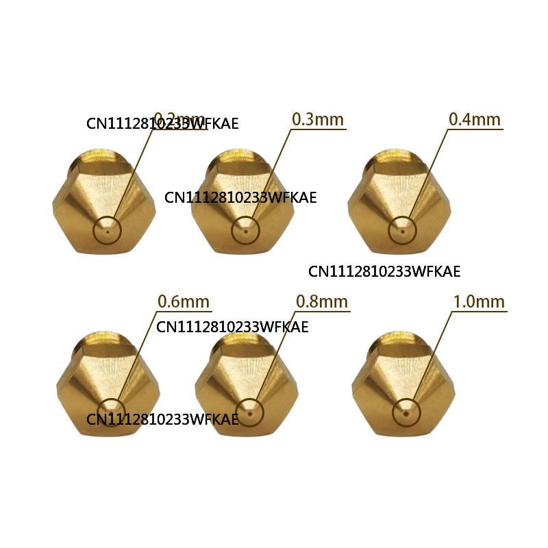 5 buses d'extrusion MK10 M6 en - Printer Nozzle avis et prix