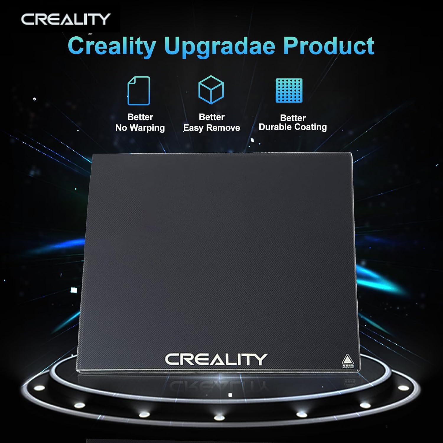 Creality, plaque de constructi - Filament 1.75 avis et prix