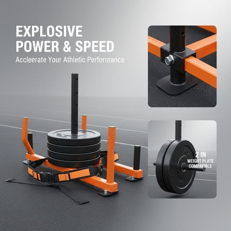 Traîneau de fitness robuste 23 - Build Plate avis et prix