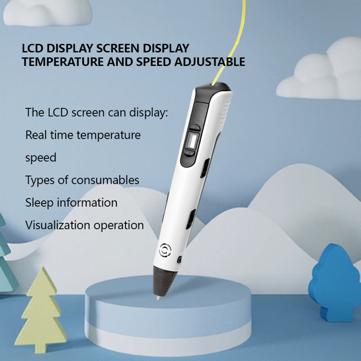 Stylo d'impression 3D amélioré - Pla Filament avis et prix