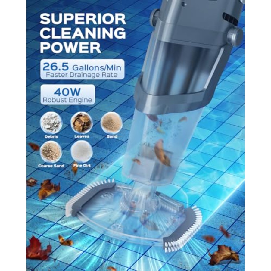 Aspirateur de piscine sans fil - Abs Filament avis et prix