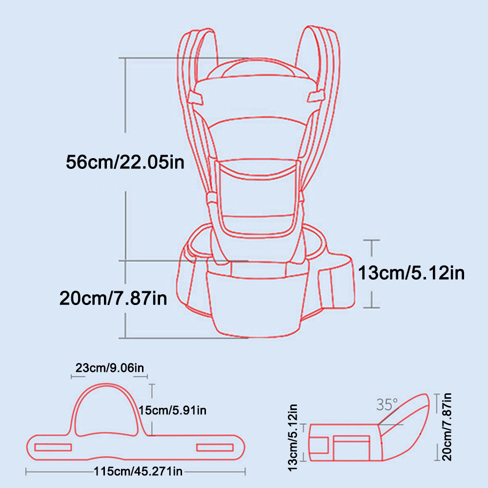 Sac à dos Kangourou Ergonomiqu - Carriage Bed avis et prix